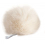 Pompom Tassel Tassel Rabbit Hair Natural 90 mm