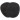 Patchs de coude en daim ovale noir 10,5x13,2cm - 2 pcs