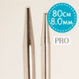 Drops Pro Aiguilles Circulaires Laiton 80cm 8.00mm / 31.5in US11