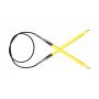 KnitPro Trendz Aiguilles Circulaires Acrylique 100cm 6,00mm / 39.4in US10 Yellow
