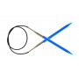 KnitPro Trendz Aiguilles Circulaires Acrylique 100cm 7,00mm / 39.4in US10¾ Blue