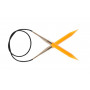 KnitPro Trendz Aiguilles Circulaires Acrylique 100cm 10,00mm / 39.4in US15 Orange