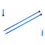 KnitPro Trendz Aiguilles à tricoter / pointe unique Akryl 25cm 6,50mm / 9.8in US10½ Blue