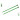 KnitPro Trendz Aiguilles à tricoter / pointe unique Akryl 25cm 9,00mm / 9.8in US13 Green