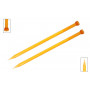 KnitPro Trendz Aiguilles à tricoter / pointe unique Akryl 25cm 10,00mm / 9.8in US15 Orange
