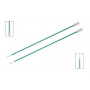 KnitPro Zing Aiguilles à tricoter / Aiguilles à jumper Aluminium 25cm 8.00mm / 9.8in US11 Emerald