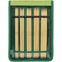 Järbo Bambu Kit 5 Paires Aiguilles à Tricoter Double Pointe Bambou 20cm 2,5-4,5mm