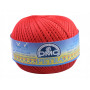 DMC Petra No. 8 Fil à crochet Unicolore 5321 Rouge
