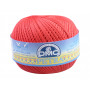 DMC Petra No. 8 Fil à crochet Unicolor 5666 Light Red