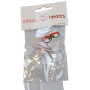 Yeux de sécurité Infinity Hearts / Yeux amigurumi avec paupières 17x31mm - 5 pcs