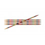 KnitPro Symfonie Aiguilles à tricoter à double pointe Bouleau 10cm 2,75mm / 3.9in US2