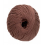 DMC Natura Just Cotton Yarn Unicolour 41 Brown (fil de coton)