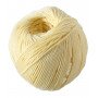 DMC Natura Just Cotton Yarn Unicolour 83 Vanilla Yellow