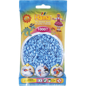 Perles à repasser Hama MIDI 5 mm Gris Foncé (n°71) x1000 - Perles & Co