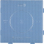 Hama Midi Beadboard Square Transparent 14,5x14,5cm - 1 pièce