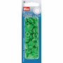 Prym Colour Snaps Push Pins Plastic Round Light Green 12.4mm - 30 pcs.