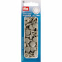 Prym Color Snaps Boutons-pression Plastique Rond Gris 12,4mm - 30 pcs