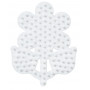 Hama Plaque Midi Fleur Petit Blanc 8x6,5cm - 1 pce