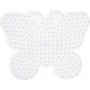 Hama Plaque Midi Papillon Blanc 10,5x8cm - 1 pce