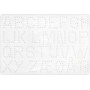 Hama Plaque Midi Lettres Blanc 21,5x14,5cm - 1 pce