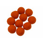 Boules Feutre 10mm Orange R7 - 10 pces