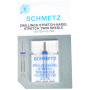 Schmetz Aiguille Universelle pour Machine à Coudre Double Solide 2,5-75 - 1 pce