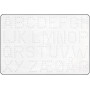 Hama Plaque Midi Lettres Blanc 21,5x14,5cm - 1 pce
