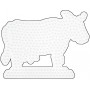 Hama Plaque Midi Vache Blanc 14x11cm - 1 pce