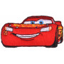 Patch à Repasser pour Raccommoder Disney-Pixar Cars Flash McQueen Puissant 3,5x7cm - 1 pce
