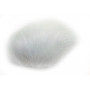 Pompom Tassel Tassel Rabbit Hair White 60 mm