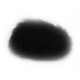 Pompom Tassel Tassel Rabbit Hair Black 60 mm