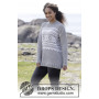 Vintermys by DROPS Design - Patron de Pull tricoté avec Motif Norvégien Multicolore tailles S - XXXL