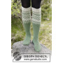 Perles du Nord Socks by DROPS Design - Patron de Chaussettes Tricotées Motif Norvégien tailles 35 - 43