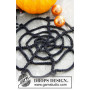 Webster by DROPS Design - Patron de Toile d'Araignée Crochet Décoration Halloween
