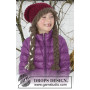 Anna Smiles by DROPS Design - Patron de Chapeau Crochet avec Tresses tailles 3 - 14 ans
