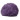 Pompom Tassel Tassel Rabbit Hair Purple 60 mm