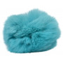 Pompom Tassel Tassel Rabbit Hair Turquoise 60 mm