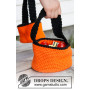 Trick or Treat! by DROPS Design - Patron de Panier d'Halloween Crochet 