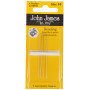 John James Aiguilles à Perles Longues Taille 10 - 4 pces