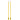 Knit Lite Aiguilles à Tricoter Lumineuses Pointe Unique 33cm 6,00mm / 13in US10 Jaune