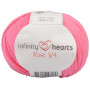 Infinity Hearts Rose 8/4 Cotton Unicolore 33 Rose