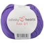 Infinity Hearts Rose 8/4 Cotton Unicolore 56 Violet Foncé