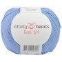 Infinity Hearts Rose 8/4 Cotton Unicolore 92 Bleu Denim Clair