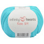 Infinity Hearts Rose 8/4 Fil Unicolore 130 Turquoise clair