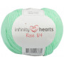 Infinity Hearts Rose 8/4 Unicolour 140 Mint Green