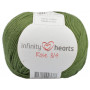 Infinity Hearts Rose 8/4 Cotton Unicolore 163 Vert Foncé