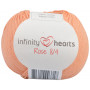 Infinity Hearts Rose 8/4 Cotton Unicolore 195 Pêche