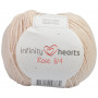 Infinity Hearts Rose 8/4 Unicolour 212 Sand