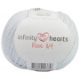 Infinity Hearts Rose 8/4 Unicolor 230 Pearl Grey