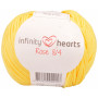 Infinity Hearts Rose 8/4 Unicolour 179 Yellow